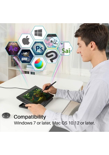 Huıon Kamvas Pro 12 GT-116 11.6" Grafik Çizim Tableti