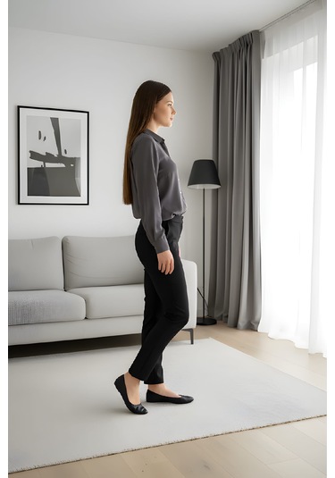 Modeva Global Modern Duruşlu Şık Oversize Gri Gömlek Gri