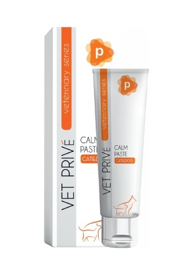 Vet Prive Calm Paste Kedi ve Köpekler İçin Stres Önleyici Pasta 100 G