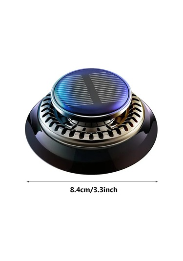 Padalink Güneş Enerjili Araç Kokusu Difüzörü - Kolonya & Okyanus Esintisi, Taşınabilir, Sessiz Motor, Doğal Bitki Özleri