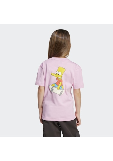 Adidas Jm0831 Lk Sım T Çocuk T-shirt Pembe