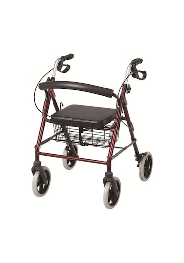 Rolatör Tekerlekli Hasta Yürüteci Engelli Yaşlı Yürüteç
