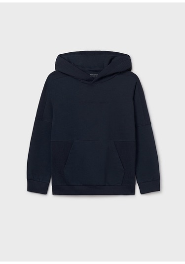 Mayoral Erkek Çocuk Kapüşonlu Sweatshirt 7402 Lacivert