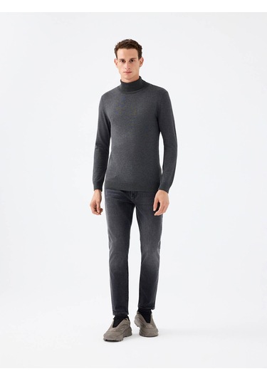 Loft Regular Fit Antrasit Erkek Kazak Lf2041623 Antrasit