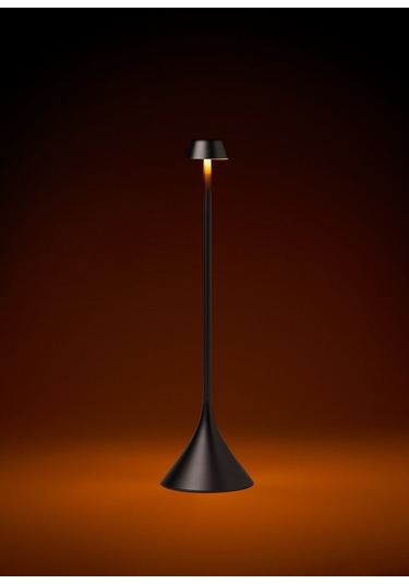 Lexon Steli Shade Led Masa Lambası Metalik Gri