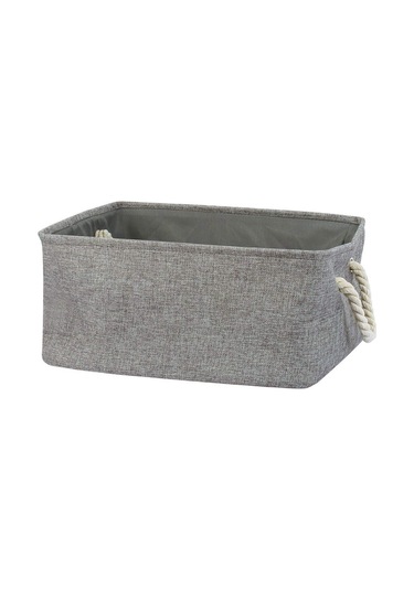 Giyim Depolama İçin Çift Kulplu Katlanabilir Kumaş Depolama Sepeti, Küçük Diğer