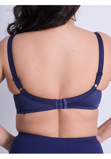 Lavandına Dantelli Sütyen - Yeni Çağ'a Uygun Kadınlar İçin Büyük Bed 62360080 Mavi