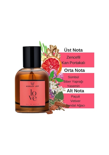 Ashley Joy Love Kadın Parfüm EDP 50 ML