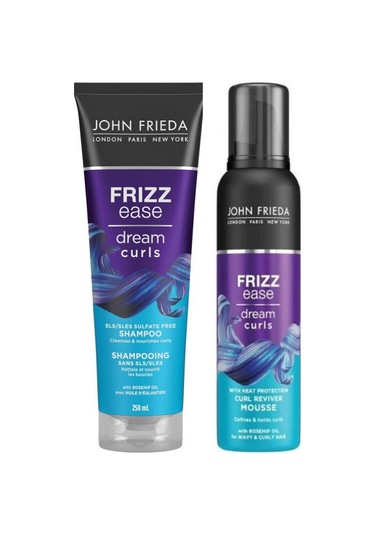 John Frieda Bukleler İçin Şampuan 250 ML + Saç Köpüğü 200 ML