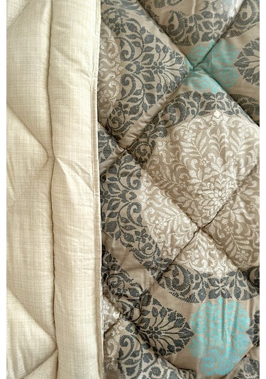 Alla Turca 4 Yastık Kılıflı Çift Taraflı Desenli Uyku Seti-azure Bej