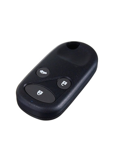 Hangfox Honda Civic Crv Accord İçin 3 Tuşlu Kilitleme, Açma, Bagaj Abs Plastik Uzaktan Kumanda Anahtar Kılıfı - Siyah, Yedek Parça