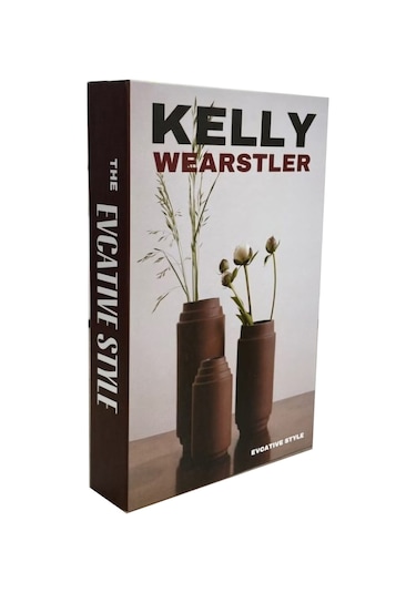 2025-695 Kelly Wearstler Dekoratif Kitap Kutusu