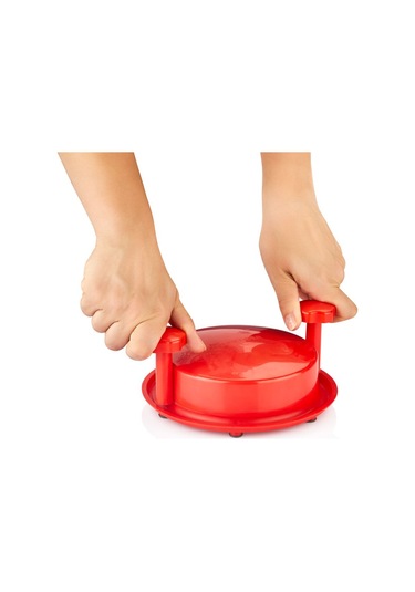 Pratik Tavuk Ve Pişmiş Sebze Parçalama Didikleme Aleti Pratik Et Tavuk Tiftikleme Aleti Kırmızı