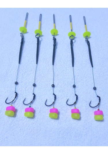 5 Adet Küspe Telli Pembe Ve Fosfor'lu Esp Mısır'lı Sazan Takımı