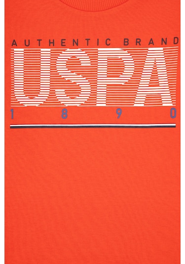 U.s. Polo Assn. Erkek Çocuk Nar Çiçeği Pijama Takım 50318567-vr039 Nar Cıcegı