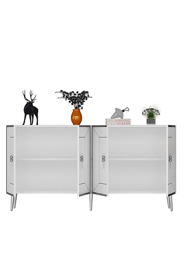 Arnoct Kb150 Konsol Beyaz-gümüş