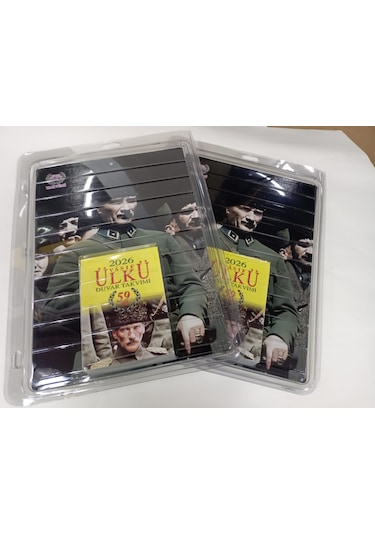 Ülkü Takvimi 2026 Atatürk Özel Ambalajlı Gönderim