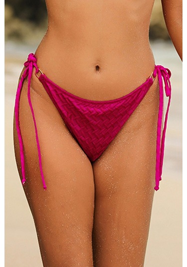 Olympos Mor Dolgusuz Üçgen Bikini Takım Mor