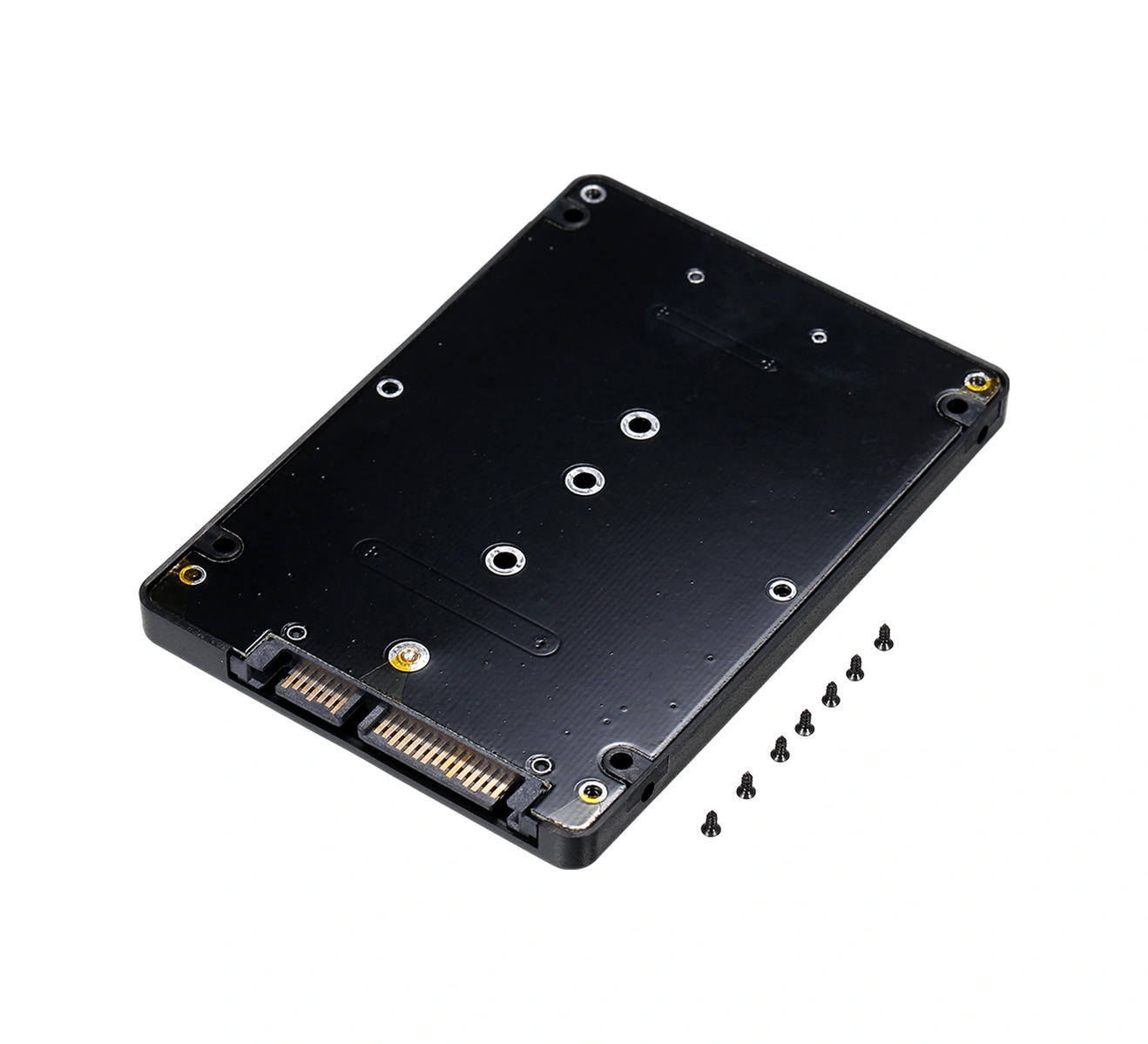 Qingmipy M.2 Ngff Ssd'den Sata3 Arayüzüne Dönüştürücü Kart - Ngff M.2'den 22 Pin Sata Iıı'ye Çevirici