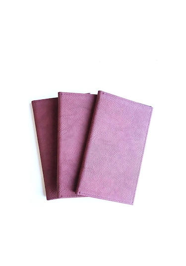 Hesap Sümeni Adisyon Kabı Bordo Vegan Deri 12 X 20 Cm.