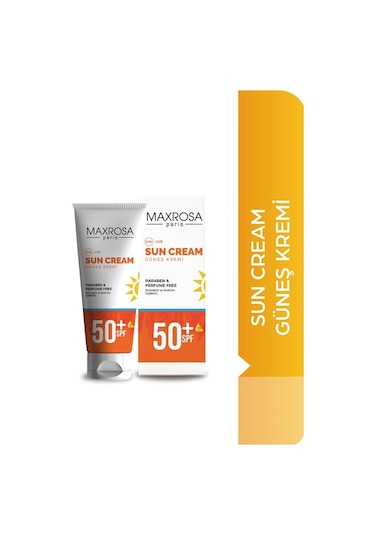 Maxrosa Paris SPF 50+ Yüksek Koruyucu Güneş Kremi 60 ML