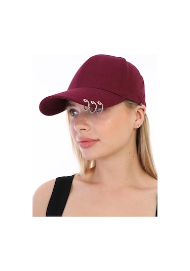 Elif İç Giyim Unisex Piercing Bordo Şapka Bordo