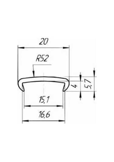 Dekar Mobilya Kenar Bantı 16mm Pvc Raviye Beyaz Ahşap 5m 168734611 Açık Renk Ahşap