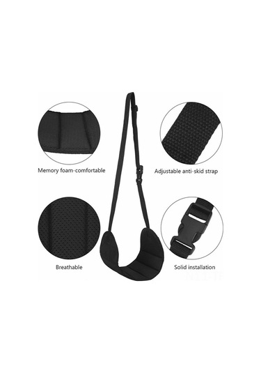 Tenfowee Seyahat Ayak Destekli Hafif Taşınabilir Ayak Askısı - Uçak Rahatlığı İçin Diğer