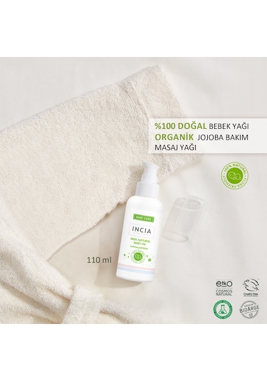 Incıa Doğal Bebek Yağı 110 Ml