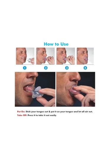 Mufunye Silikon Uyku Konforu Dil Kılıfı - Bilimsel Tasarım İle Horlama Engellici, Rahat Solunum Ve Barışlı Uyku Sağlayıcı