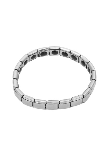 Tenfowee Titanium Çelik Manyetik Bileklik Gümüş - Kas Gerilimini Azaltır, Kan Akışını Ve Uyku Kalitesini İyileştirir - Moda Stili Günlük Kıyafetlere Uyum Sağlar Silver