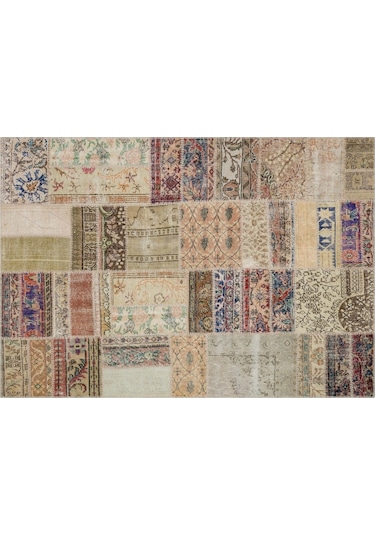 Değerli Patchwork Halı 160x230 Cm - 6300