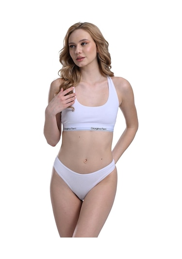 Likralı 6'lı Kutu Premium Günlük Kullanıma Uygun Tanga Külot Maya G-005 A Resimdeki Renk