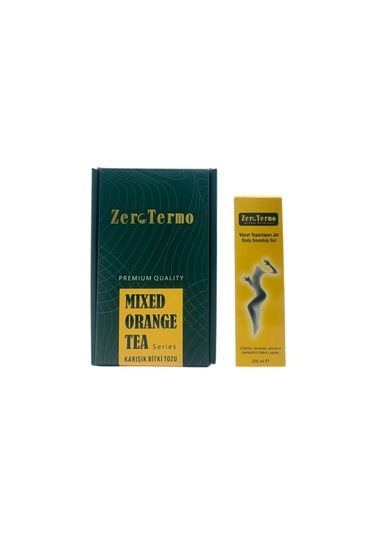 Bitkisel Portakal Aromalı Karışım Vücut Sıkılaştırıcı Bitkisel Jel