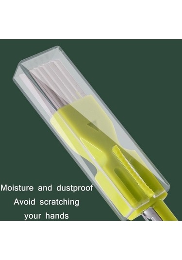 Ulzyvf Ev Mutfak Pratik Yeşil Soğan Soyucu - Kullanışlı Ve Hızlı Yeşil