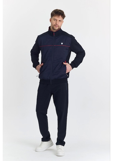 Moon Wear Fm 5727 Erkek Eşofman Takımı Lacivert