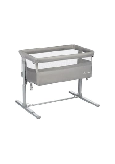 Bebeconfort Zına Ayarlanabilir Anne Yanı Beşik Mineral Grey Gri