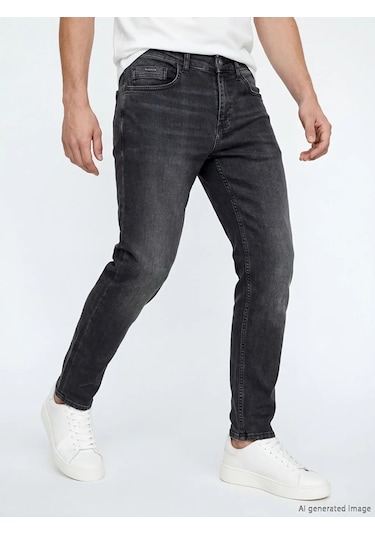 Lc Waikiki Antrasit 730 Carrot Fit Erkek Jean Pantolon