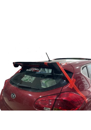 Kia Ceed Uyumlu 2012-2018 Üniversal Plastik Boyasız Spoiler