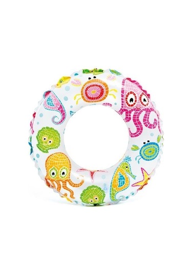Desenli Lüks Simit 51 Cm İntex - 59230 Lisinya Çok Renkli