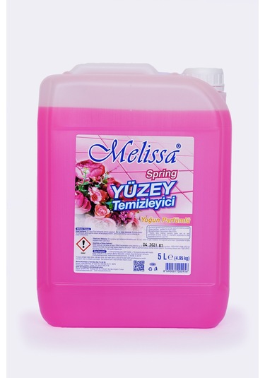 Melissa Yüzey Temizleme Sıvısı Spring 5 L