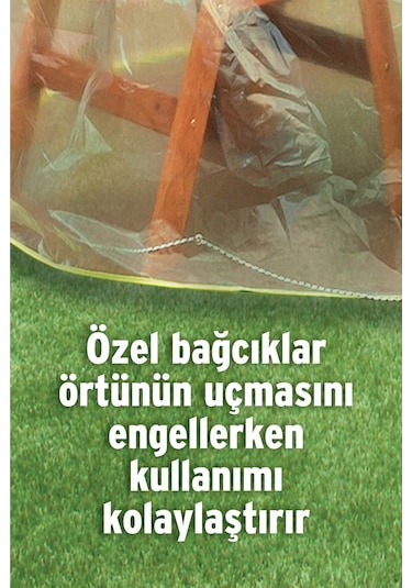 Homaks Şezlong Koruma Örtüsü 200X70 H 35