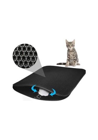 Flip Lüx Kedi Kumu Toplama Paspası 60x40cm