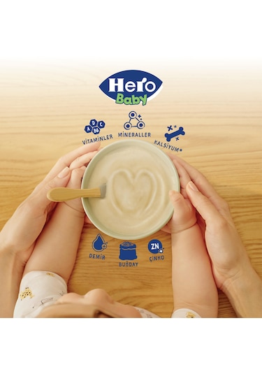 Hero Baby Sütlü İrmikli Ballı 200g X3