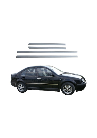 Volkswagen Bora Krom Kapı Çıtası 1998-2004 4prç Paslanmaz Çelik N11.276