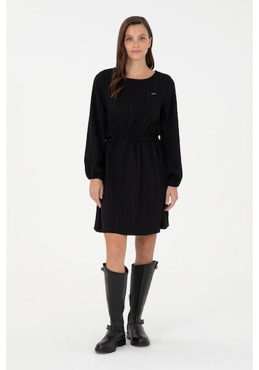 U.s. Polo Assn. Kadın Siyah Elbise Dokuma 50289860-vr046 Siyah U.s. Polo Assn. Kadın Siyah Elbise Dokuma 50289860-vr046 Siyah