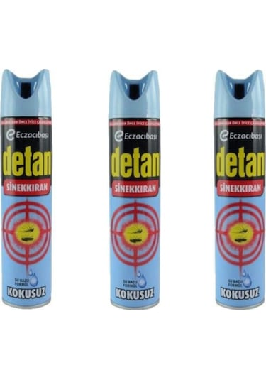 Detan Sinekkıran Kokusuz 3 x 275 ML