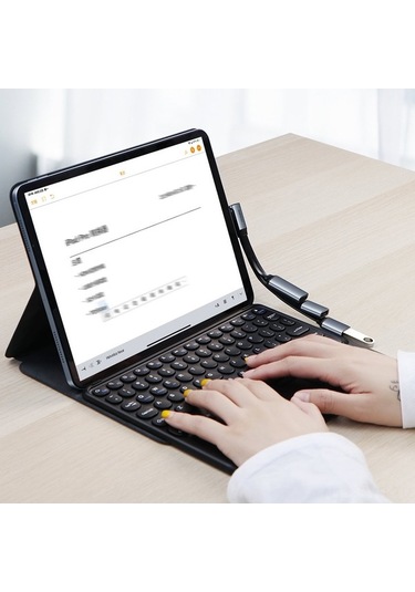 Sandwich 4-ünitesi Type-c Hub: Usb 3.0 + 2xusb 2.0, Alüminyum Abs, Telefon/dizüstü/tablet Uyumlu