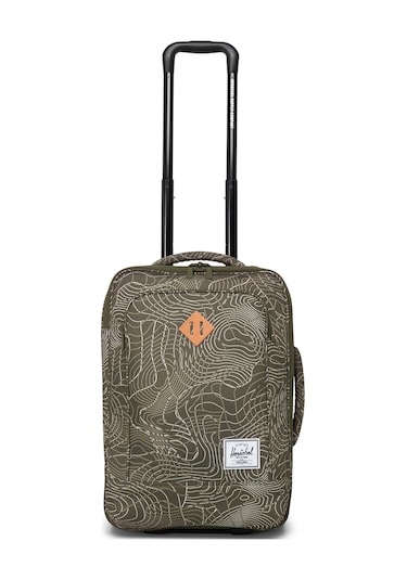 Herschel Heritage Softshell Carryon Unısex Kabin Boy Valiz 40082 Ivy Green Topography