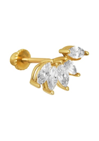 Altınkesesi Altın Markiz Piercing Tragus Helix Altın